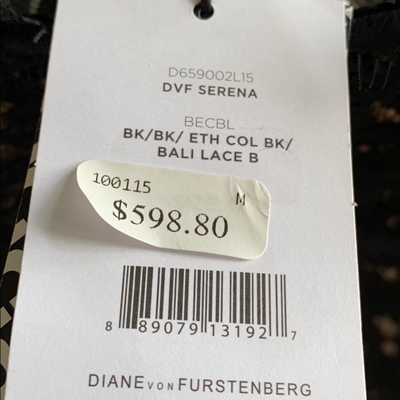 DVF black lace dress - Picture 5 of 5